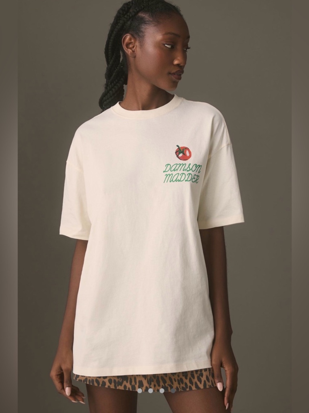 Damson Market x Anthropologie Market Boyfriend Tee